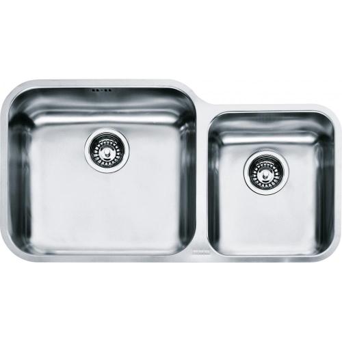 Franke GAX 120 3 1/2" WWK ND Satin bowls - 122.0021.447 Sink Undermount
