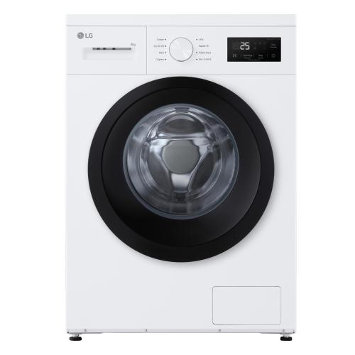 LG F4NA10S8NWK Waschmaschine Freistehend | Klasse A | Classe A, 1400 giri, Programma igiene con vapore