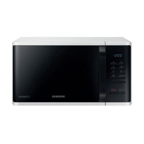 Samsung MG23K3513AW Mikrowellenofen Mikrowelle mit Grill | Ebene Fläche, Mikrowelle mit Grill, 23 L