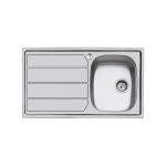 Foster Inox 1V.Prel.Dx F.3,5" - 1179561 Sink Sink | 1 basin, stainless steel, sdrainer dx