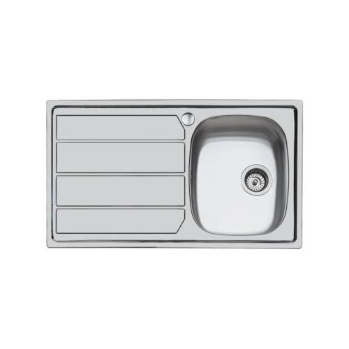 Foster Inox 1V.Prel.Dx F.3,5" - 1179561 Spülbecken Spülbecken | 1 Becken, Edelstahl, sAbtropffläche dx