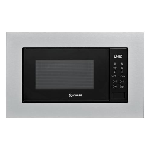 Indesit MWI120GX1 Mikrowellenofen einbau Edelstahl, 20 Liter, Defrost