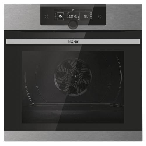 Haier HWO60SM2F9XH Backofen Einbau | Klasse A+ | Capacità 70 L, 9 funzioni cottura, Pulizia Pirolitica + H2O