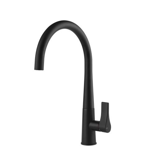 Gessi PROTON Girevole Matte Black - 17151#299 Mixer tap Sink | Matt black, 360° swivel spout, Adjustable flow