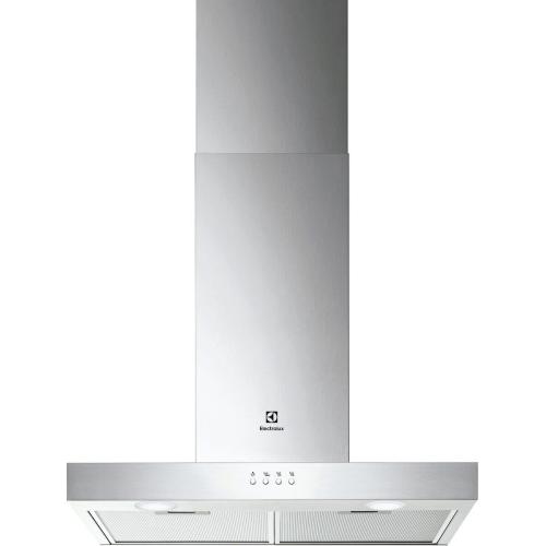 Electrolux LFT416X Hotte Montée au mur | Classe énergétique C | 600 m³/h, Aspirante/Filtrante, D