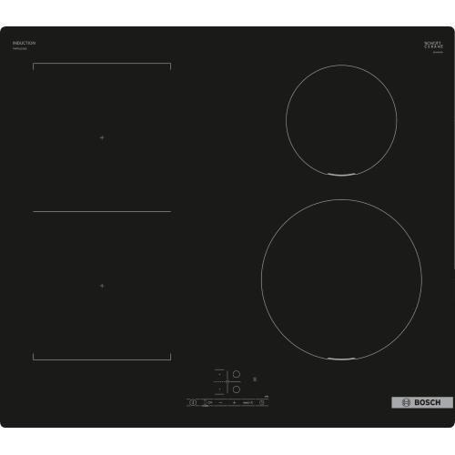 BOSCH PWP611BB5E Plaque à induction Encastré | Noir, À encastrer, 60 cm