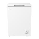 Hisense FT145N1AWE Congélateur coffre Pose libre | Classe énergétique E | 141 L, 8 kg/24h, ST-T