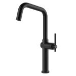 Gessi HABITO Girevole Matte Black - 60650#299 Mitigeur Évier | Noir mat, Bec pivotant 360°, Débit réglable