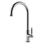 Gessi VENTI20 Girevole Chrome - 60620#031 Mitigeur Évier | Chrome brillant, Bec pivotant 360°, Débit réglable