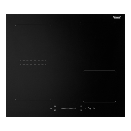 De'Longhi YLI61BG Induktionskochfeld Einbau | Schwarz, Einbauversion, 60 cm