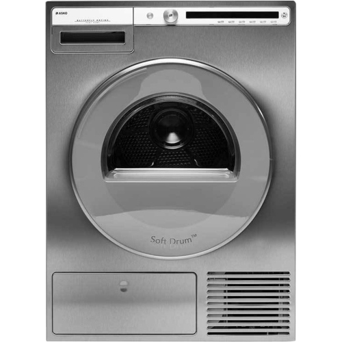 ASKO T408HD.S Secadora Instalación libre | Clase energética C | Libera installazione, Caricamento frontale, Pompa di calore