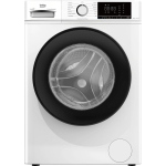 Beko BMX8126DB Washing machine Freestanding | Class A | 1200 rpm inverter, XL display, black porthole