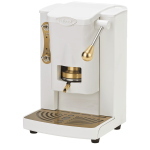 Faber Italia PICCOLA KOLOR WHITE MILK PRESTIGE Coffee machine Freestanding | Capsule coffee machine, 1 L, Coffee pods