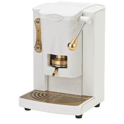 Faber Italia PICCOLA KOLOR WHITE MILK PRESTIGE Coffee machine Freestanding | Capsule coffee machine, 1 L, Coffee pods
