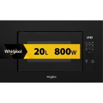 Whirlpool WMF200GNB Microwave oven Grill microwave | Recessed, Microwave with Grill, 20 L