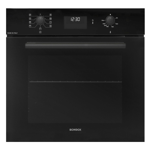 SCHOCK SFS98BK Backofen einbau Medien, Elektroofen, 64 L | Energieklasse A